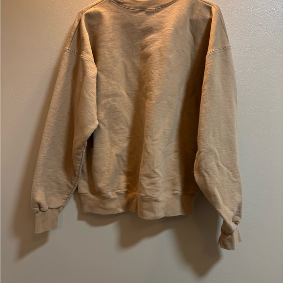 The Bar Tan Crew Neck Sweater - Picture 3 of 6
